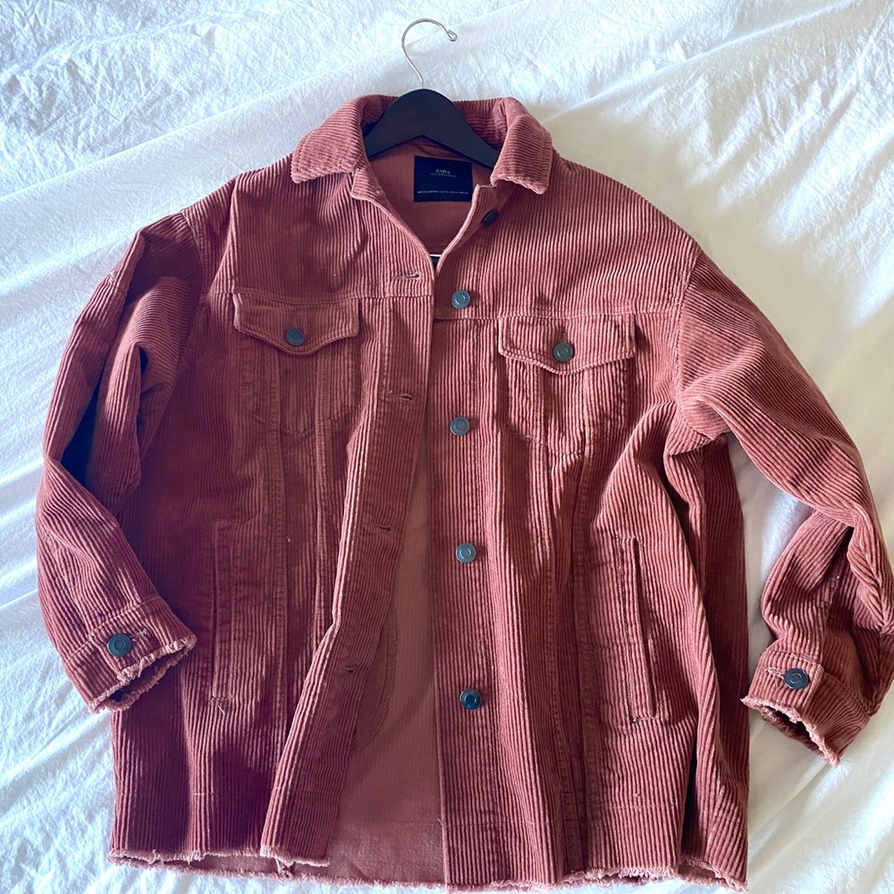 Oversized Blush Zara Jacket